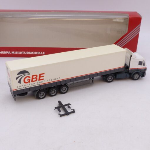 Herpa 1:87 Nr.: 142533 Mercedes Benz SK Sattelzug GBE, in EVP EB7564 – Bild 3