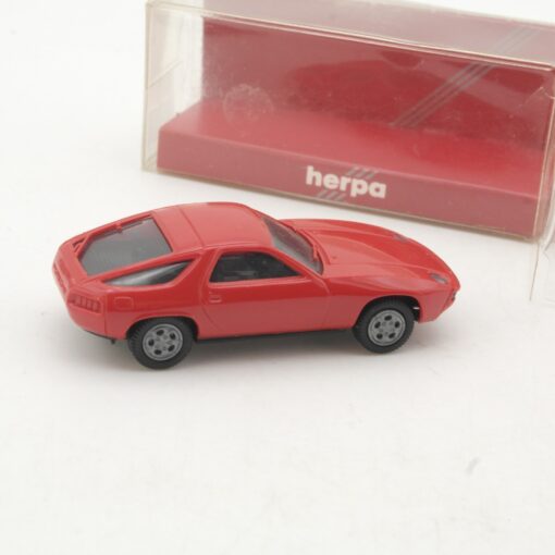 Herpa 1:87 Porsche 928 rot in OVP RR3222 – Bild 3