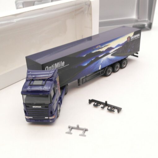 Herpa 1:87 Scania Sattelzug OptiMile Werbemodell in OVP RI6451