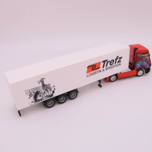Herpa 1:87 Schnäppchen ! MB SK HD Sattelzug Trefz - rar, siehe Bilder o. EA5090 – Bild 3