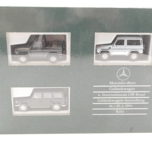 Herpa 1:87 Set MB Geländewagen 6. Internationale Off-Road in OVP QR7010 – Bild 3
