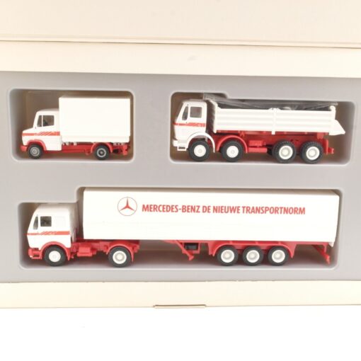Herpa 1:87 Set Mercedes Benz De Nieuwe Transportnorm in OVP QR5783 – Bild 3