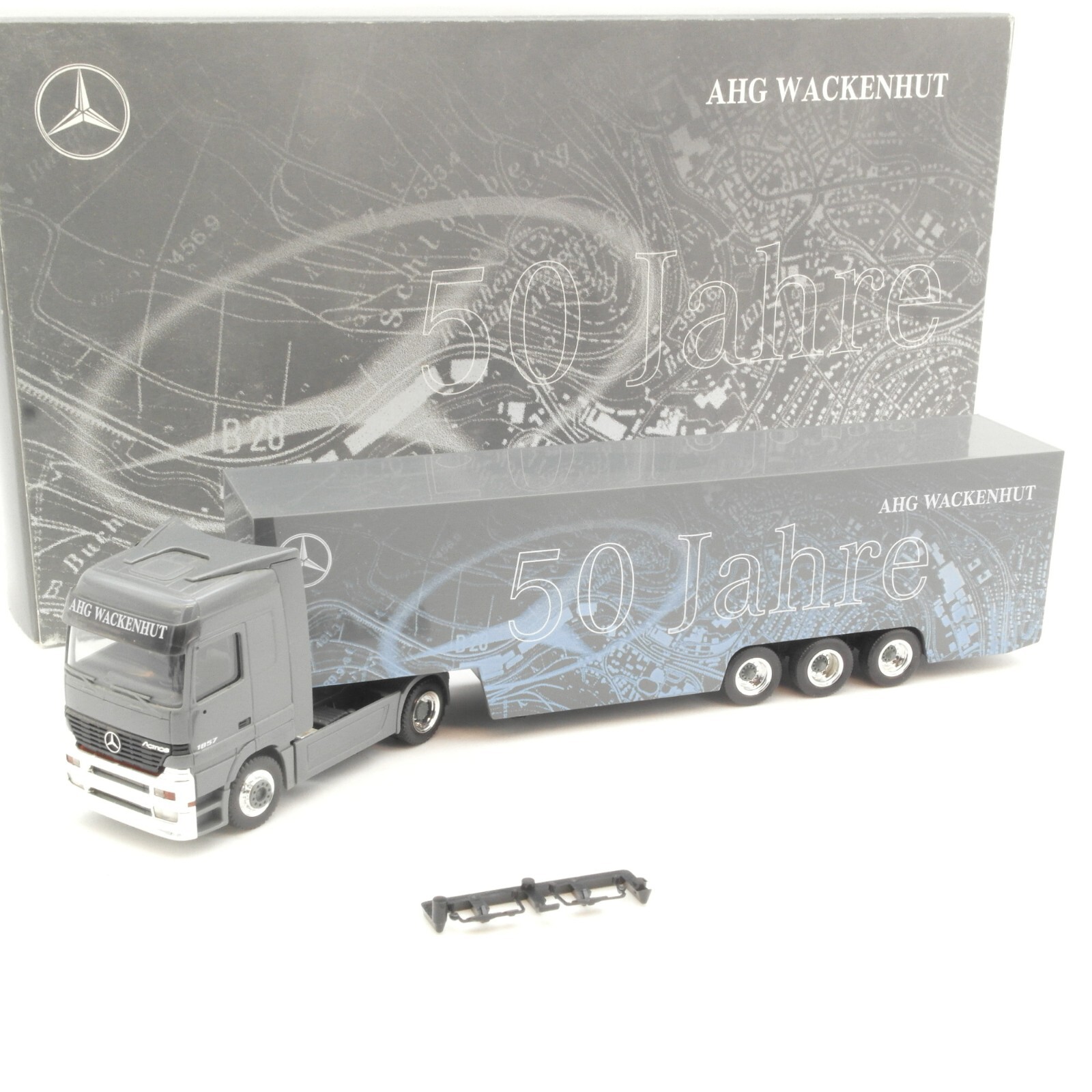 Herpa 1:87 SoMo MB Sattelzug 50 Jahre AHG Wackenhut in OVP RA6681