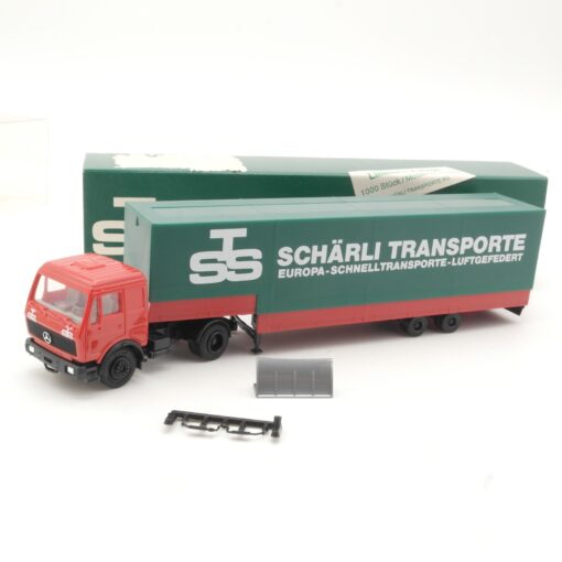Herpa 1:87 Werbemodell MB SK Sattelzug TSS Schärli Transporte KG in OVP RR612