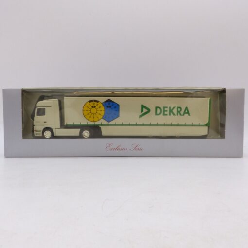 Herpa 1:87 Werbemodell: Mercedes Benz Actros Sattelzug DEKRA, in OVP EB7650 – Bild 4
