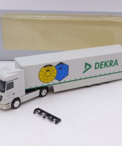 Herpa 1:87 Werbemodell: Mercedes Benz Actros Sattelzug DEKRA, in OVP EB7650