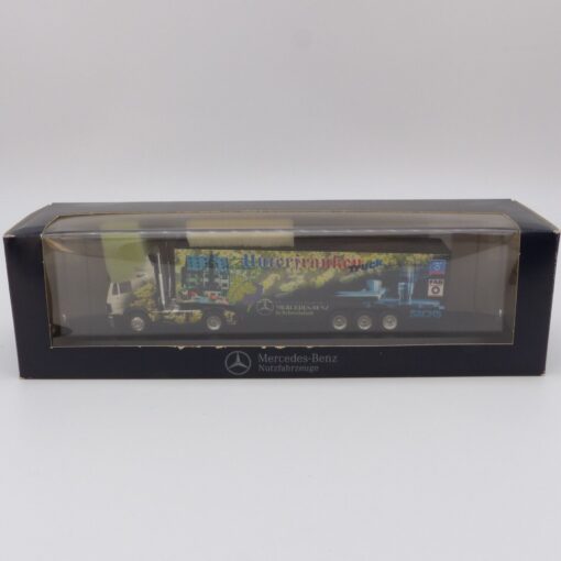 Herpa 1:87 Werbemodell Mercedes SK Sattelzug Unterfranken Truck in OVP EX3458 – Bild 5