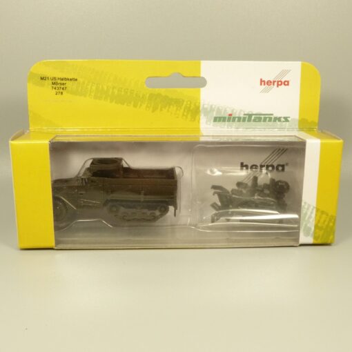 Herpa Minitanks 1:87 743747 278 M21 US Halbkette Mörser Militär in OVP EX7771 – Bild 4
