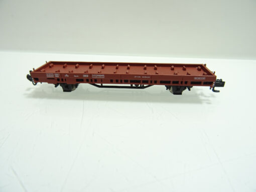 Hobbytrain N H23816 Flachwagen ohne LKW der DB  Ep III in OVP AR7032 – Bild 3