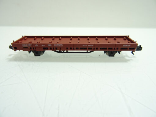 Hobbytrain N H23817 Flachwagen ohne LKW der DB  Ep III in OVP AR7031 – Bild 3
