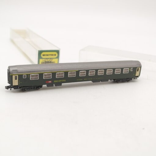 Hobbytrain N Personenwagen 2. Klasse der SBB in EVP RR2265
