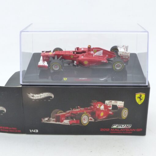 Hot Wheels 1:43 X5512 Ferrari F2012 #5 Fernando Alonso in OVP EX7835 – Bild 4