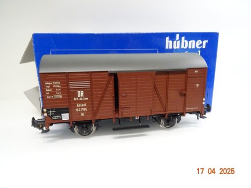 Hübner Spur 1 20471 a Gedeckter Güterwagen Gr 20 der DR in OVP JL178