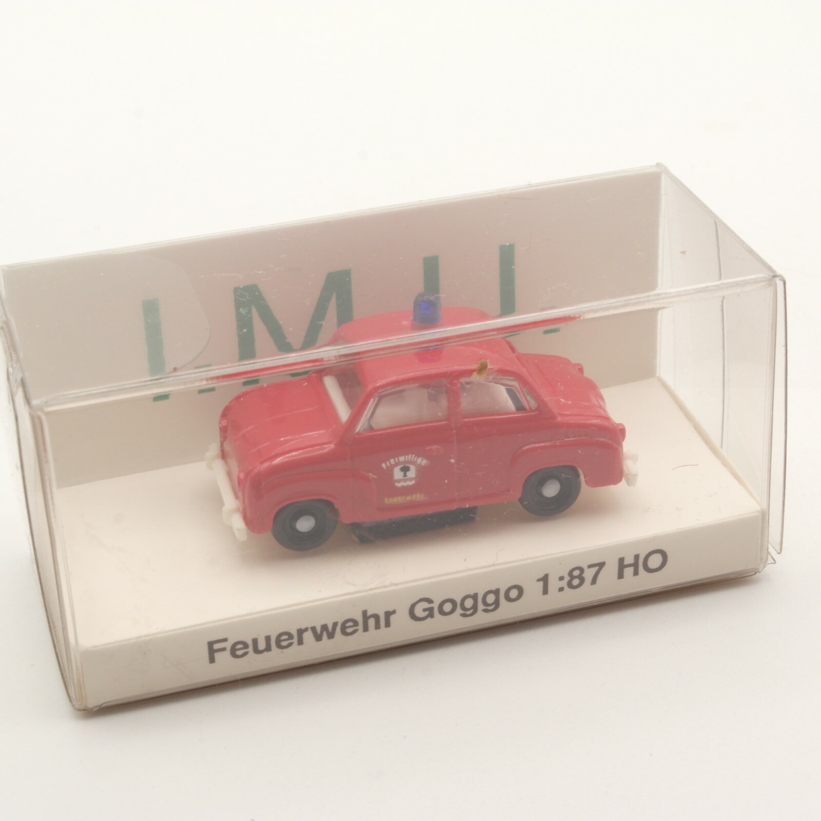 I.M.U. 1:87 04200 Goggo Goggomobil Feuerwehr in OVP ER1975
