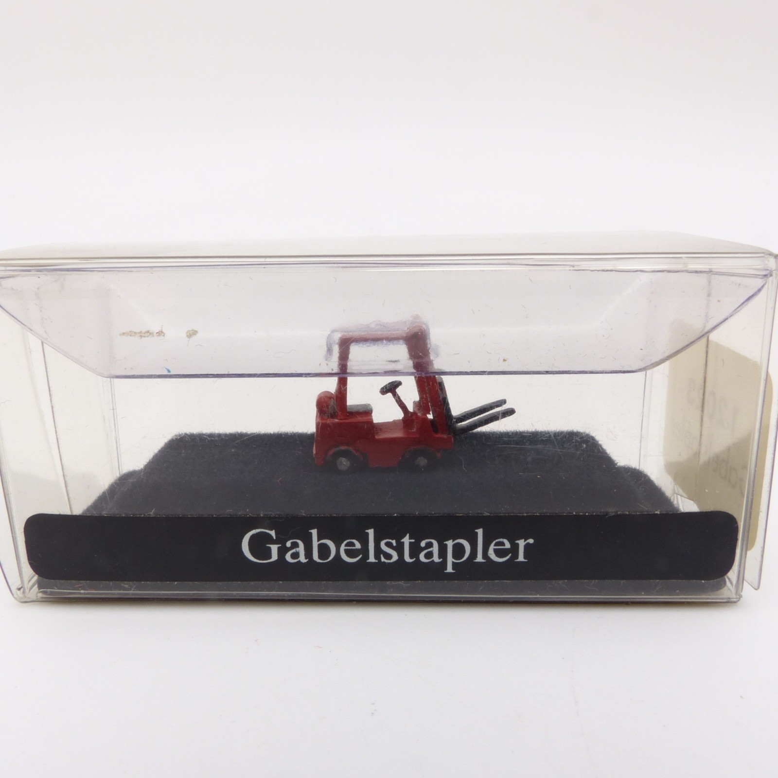 I.M.U. / IMU 1:160 12023 Gabelstapler dunkelrot in OVP EX8276 – Bild 3