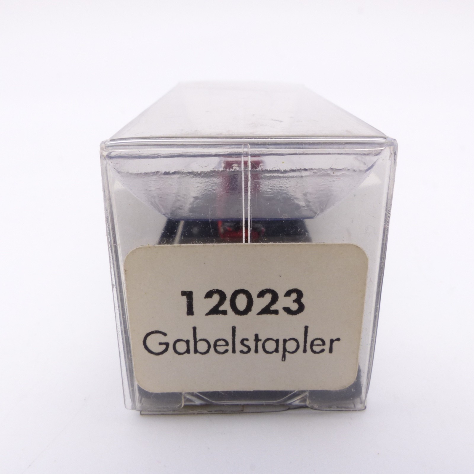 I.M.U. / IMU 1:160 12023 Gabelstapler dunkelrot in OVP EX8276 – Bild 4