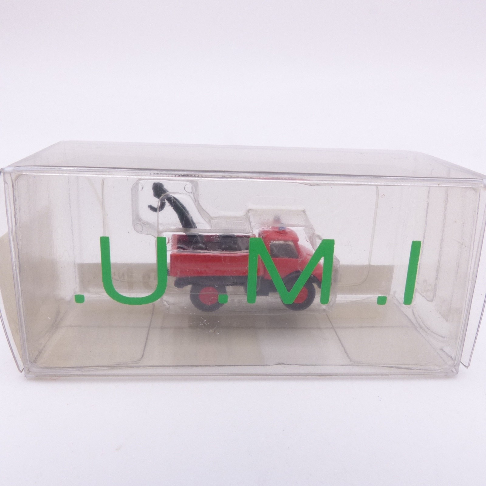 I.M.U. / IMU 1:160 12074 Unimog der Feuerwehr mit Kran in OVP EX8279 – Bild 4