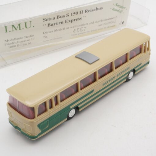 I.M.U. / IMU 1:87 09502 Setra Bus S 150 H Reisebus Bayern Express in OVP EA2557 – Bild 3