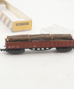 Ibertren N offener Güterwagen mit Ladung Holz in EVP RR4125