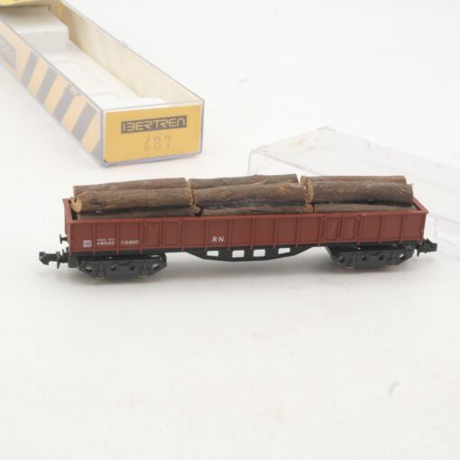 Ibertren N offener Güterwagen mit Ladung Holz in EVP RR4125