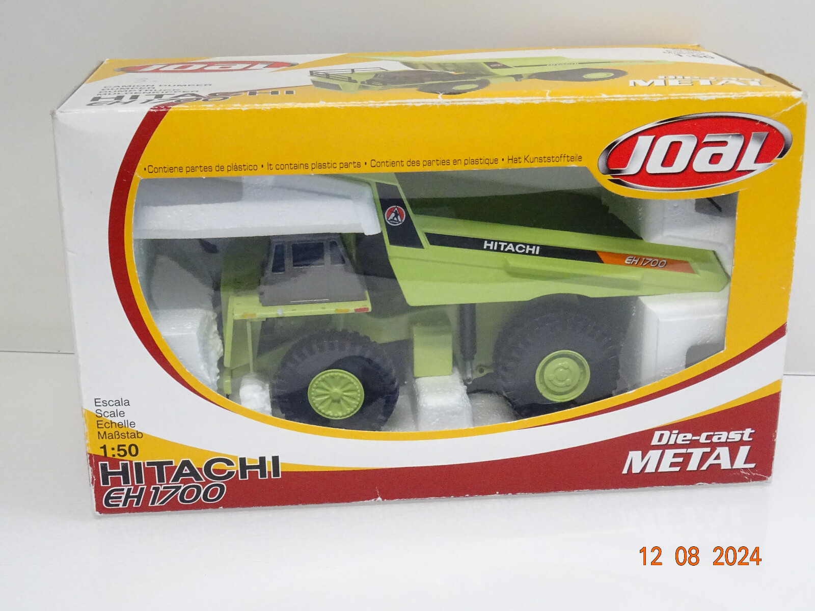 JOAL 1:50 Muldenkipper Hitachi EH 1700 Diecast in OVP LE5092 – Bild 3