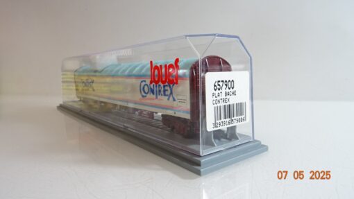 Jouef H0 657900 Schiebeplanewagen Contrex der SNCF in OVP PR7463