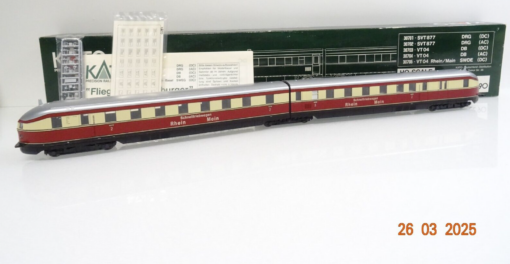 Kato H0 30705 Schnelltriebwagen VT 04 Rhein/Main SWDE in OVP LE9719