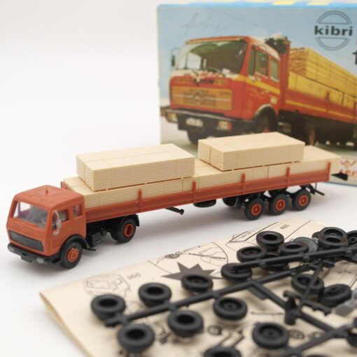 Kibri H0 10020 MB Sattelzug mit Schnittholzladung in OVP QR8912 – Bild 4