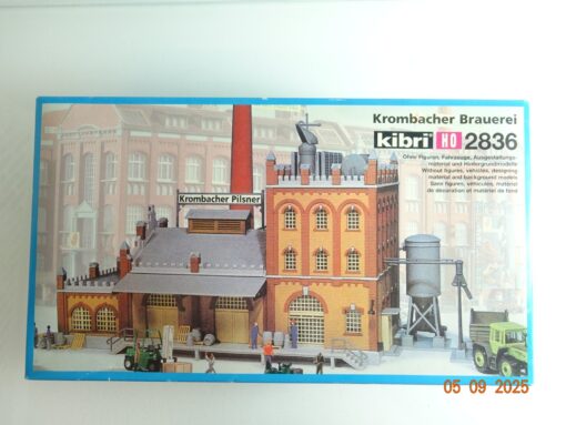 Kibri H0 2836 Bausatz Krombacher Brauerei in OVP RR3291