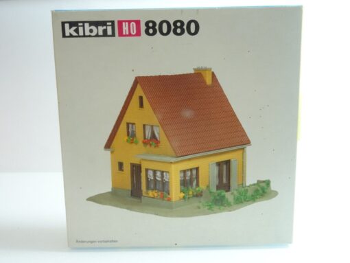 Kibri H0 8180 Bausatz Einfamilienhaus neuwertig in OVP QR4293