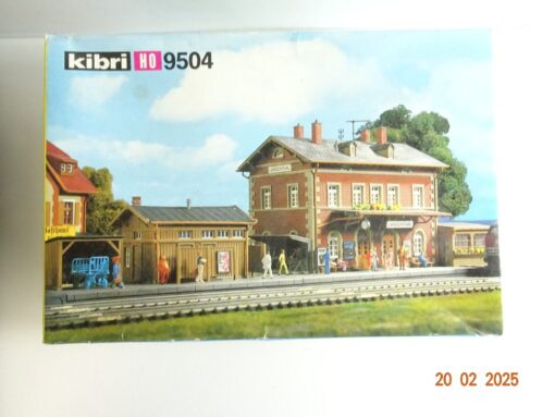 Kibri H0 9504 Bausatz Bahnhof siehe Foto in OVP CK6204