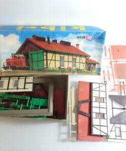 Kibri H0 B-9438 Bausatz Lokschuppen zweigleisig siehe Foto in OVP PK1660