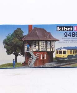 Kibri H0 Bausatz 9486 Stellwerk Rottershausen unvollständig in OVP EX7644