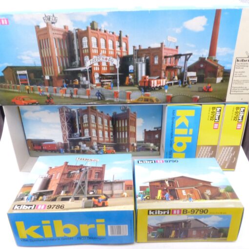 Kibri H0 Bausatz Set B-9798 beinhaltet 6 Gebäude in OVP EX5592 – Bild 3