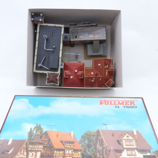 Kibri Vollmer etc. Spur N 4 Gebäude fertig gebaut siehe Bilder in EVP EX5736 – Bild 7