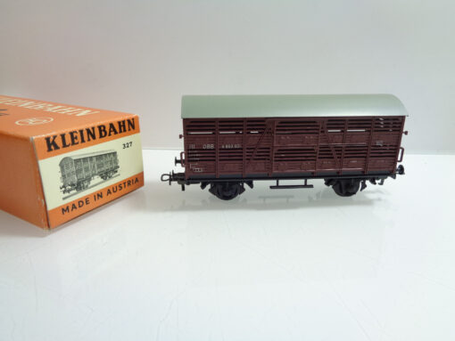 Kleinbahn H0 327 Kleinviehtransportwagen der ÖBB in OVP AR4865