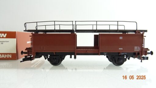 Kleinbahn H0 3521/1 Autotransportwagen der DB in OVP PR7706 – Bild 3