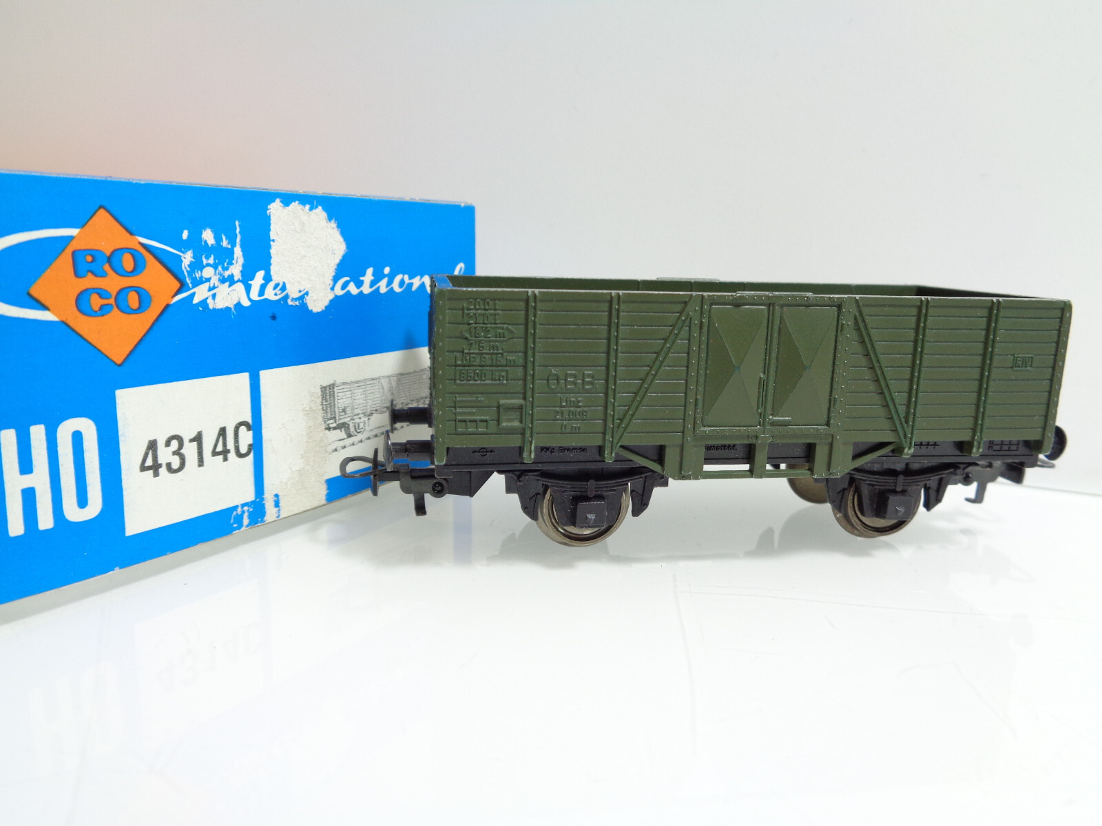 Kleinbahn H0 offener Güterwagen der ÖBB in OVP JD1832