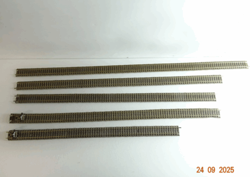 Konvolut Fleischmann H0 Flexgleis 5 Stück siehe Foto PK1106 o.