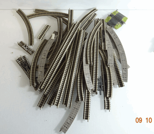 Konvolut Fleischmann Piccolo Spur N Gleis ca. 50 tlg. siehe Foto PK1380 o. – Bild 3