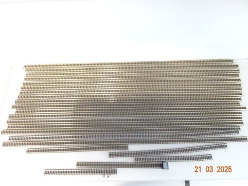 Konvolut Fleischmann piccolo N Flexgleis ca. 22tlg. siehe Foto CK6912 o. – Bild 6