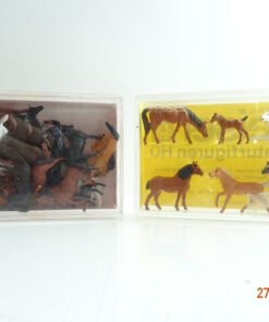 Konvolut H0 Pferde Figuren-Sets siehe Fotos in OVP CK4442