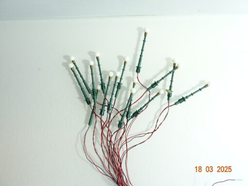 Konvolut H0 Steckleuchten 15 Stück siehe Foto CK6747 o.
