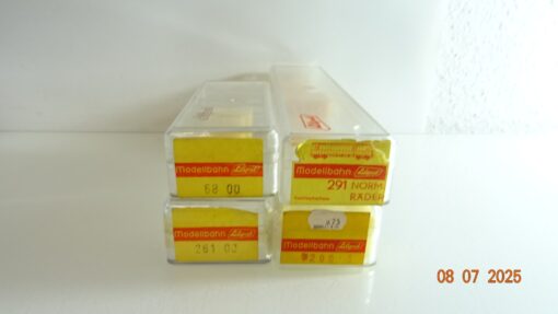 Konvolut Liliput H0 Leerverpackung 4 Stück siehe Foto CK9462