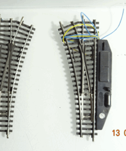 Konvolut Märklin H0 2261 K Gleis elektrische Weichenpaar siehe Foto CK8172 o.