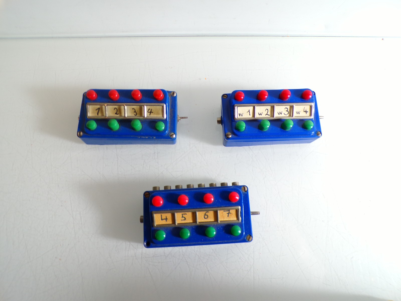 Konvolut Märklin H0 7072 Stellpult 3Stück siehe Foto PK2493 o.