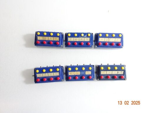 Konvolut Märklin H0 7210 Stellpult 6Stück siehe Foto CK5979 o.
