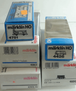 Konvolut Märklin H0 Leerverpackung 5 Stück siehe Foto PK2096