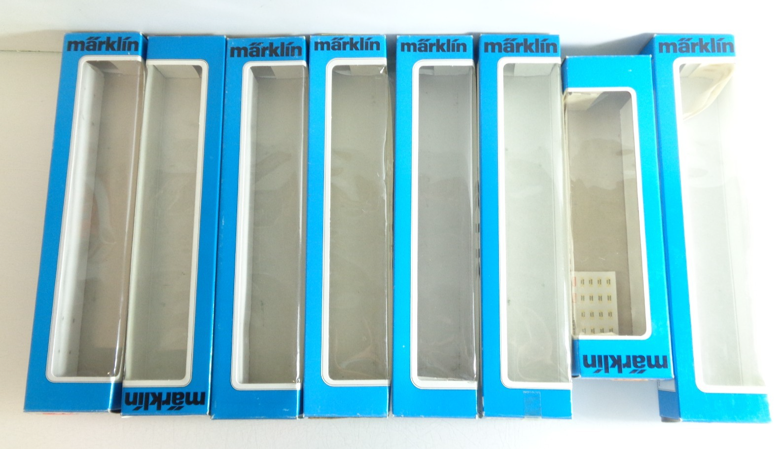 Konvolut Märklin H0 Leerverpackung 8 Stück siehe Foto PK1925 – Bild 3