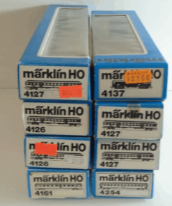 Konvolut Märklin H0 Leerverpackung 8 Stück siehe Foto PK1925